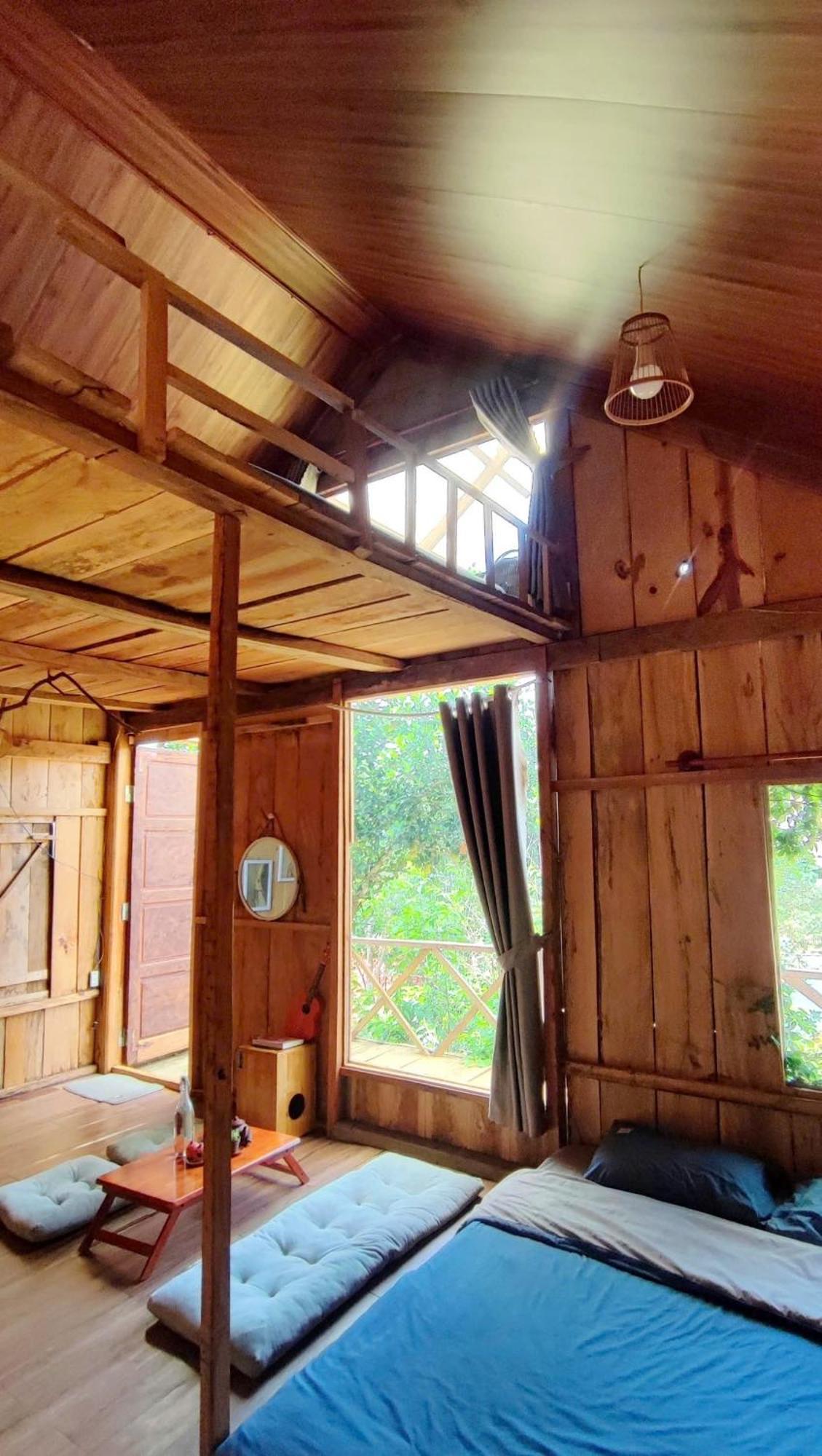 To Chim Ri Homestay Mang Den Kon Von Kla Exterior photo